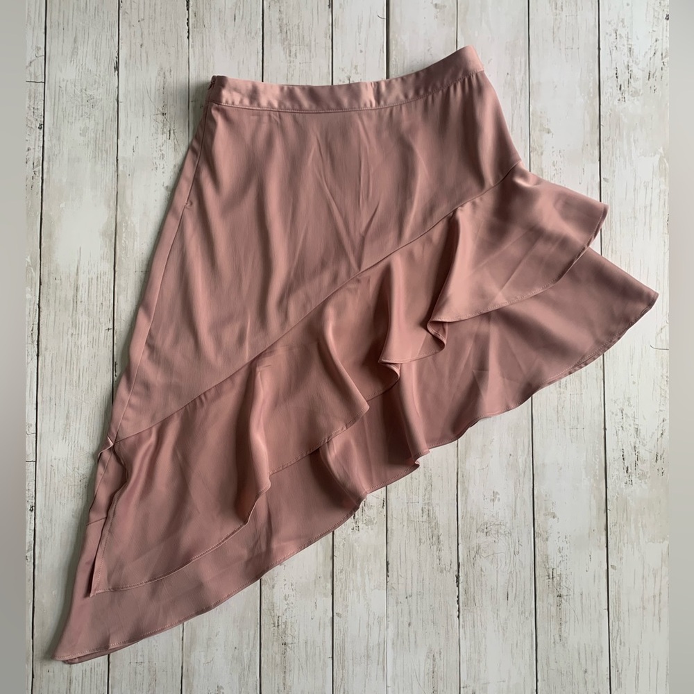 Jealous Tomato Lauren Asymmetrical Skirt Women’s Medium Rose Pink